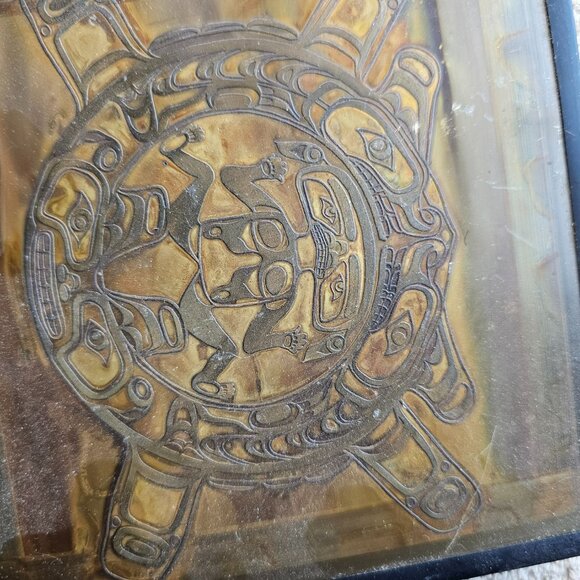 NW Washington native American Curtain Tribal art - Picture 2 of 6